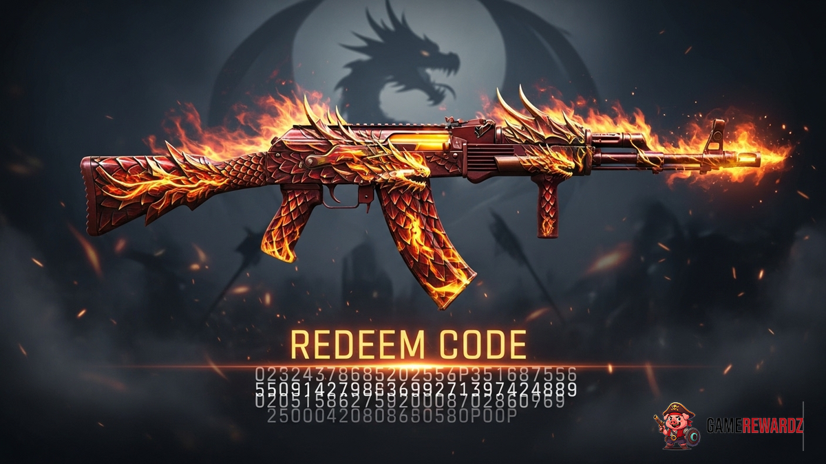The Ultimate Free Fire Redeem Code for the Insane Dragon AK Skin is Here.
